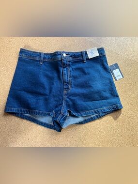 Universal Thread (Size 14) Sailor Shorts Denim Jean Festival Boho Summe Beach